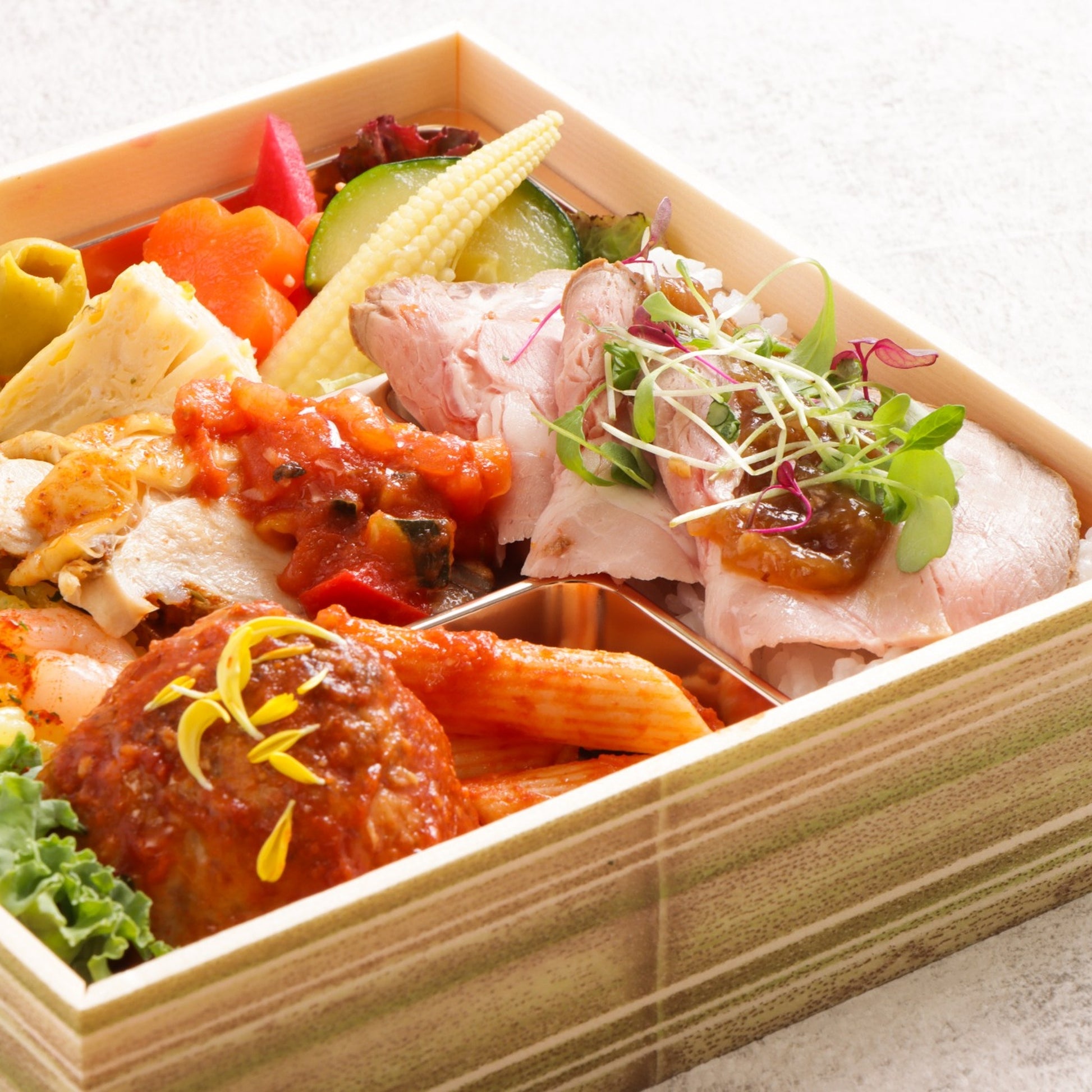 3種類のお肉料理
