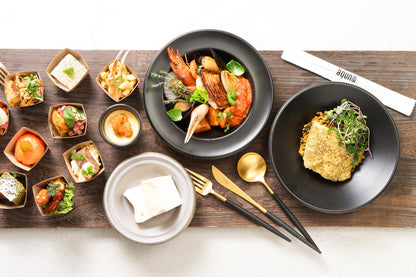 【SPECIAL SEAFOOD COURSE】魚介のオードブルと魚介のメイン料理2種・ドルチェセット※デリバリー