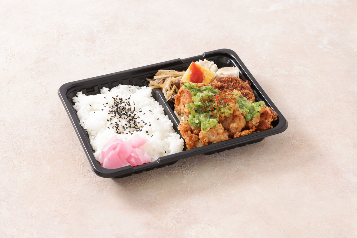 【880円】やみつき葱塩唐揚げ弁当