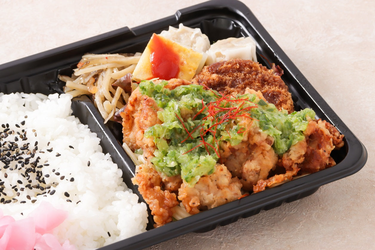 【880円】やみつき葱塩唐揚げ弁当