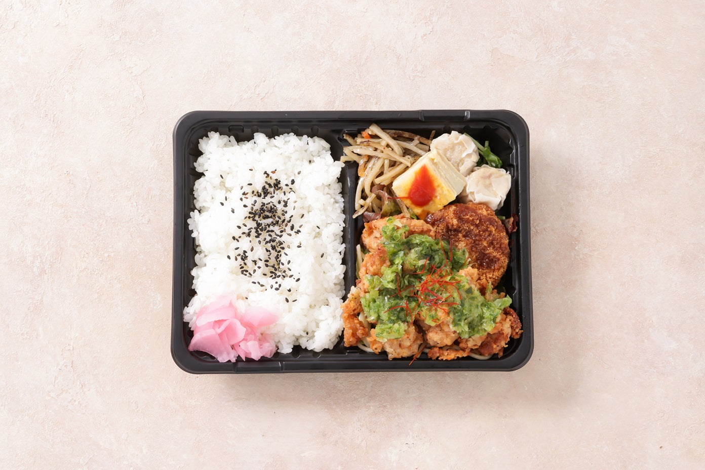 【880円】やみつき葱塩唐揚げ弁当