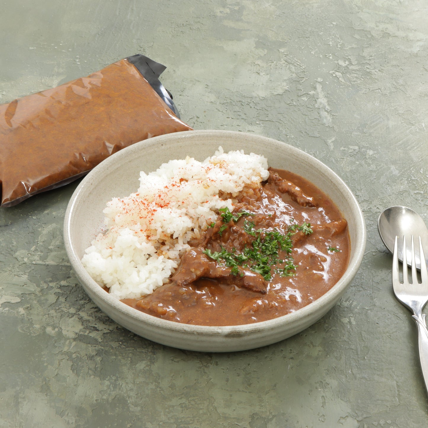 黒毛和牛の欧風カレー