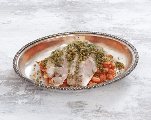 三元豚と白インゲン豆のカスレ風