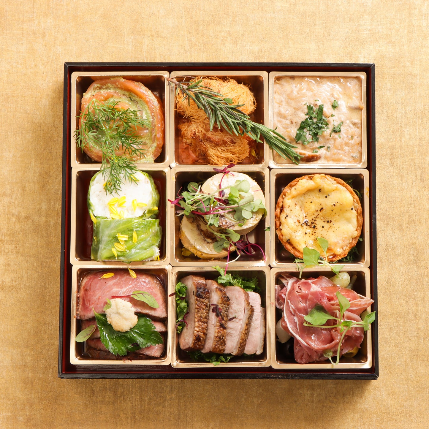 香り高いオードブル9種盛り合わせ