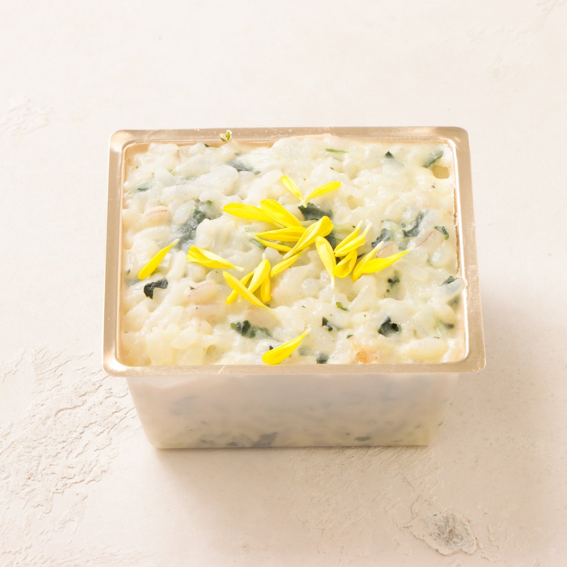 菜の花と浅利のリゾット