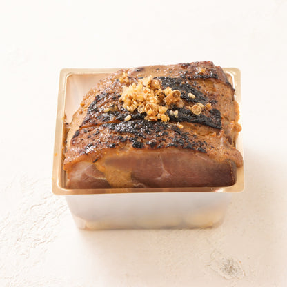 京鴨のmisoポワレ　長ネギのグリエ