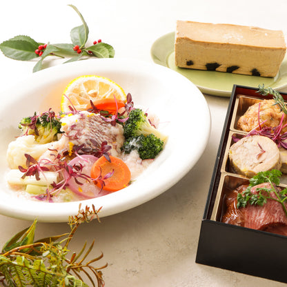 桜鯛のふくよかな旨みが広がるメイン料理