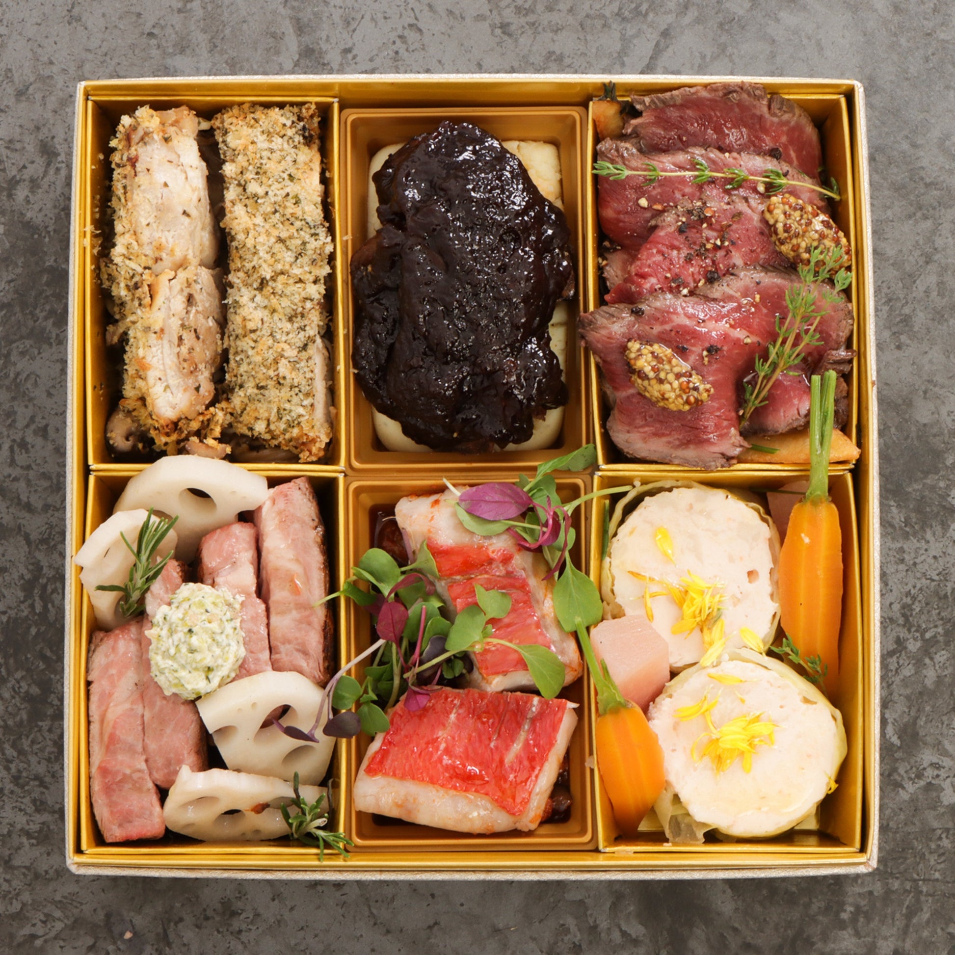 メイン料理を存分に楽しめる豪華な【弐の重】