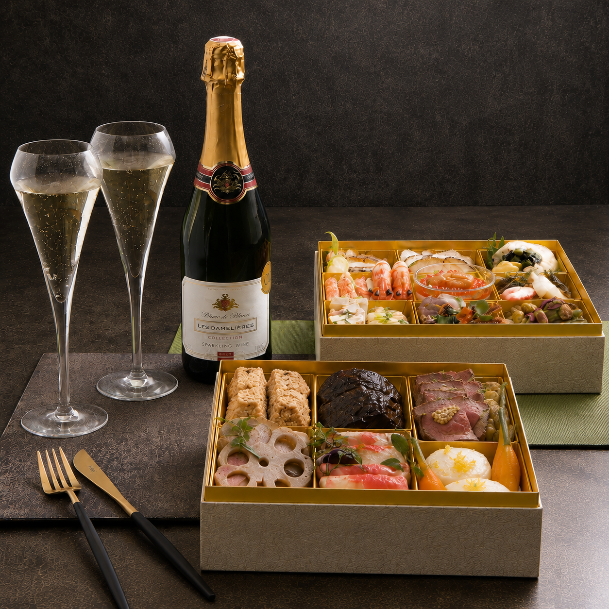 数量限定特典はフランス産スパークリングワイン（予定数に達し次第終了）