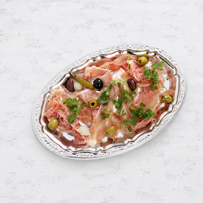 豚もも肉の爽やかな生ハムと
オリーブの盛り合わせ